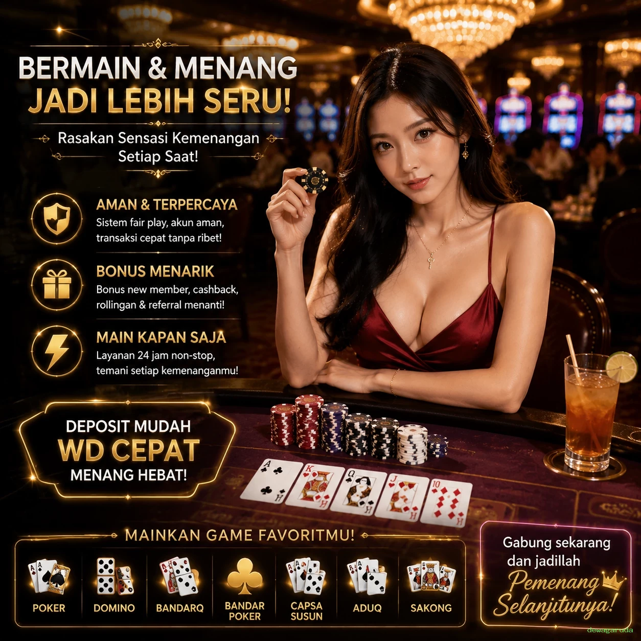 Berbagai Jenis Permainan yang Tersedia di dewagaruda